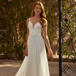 Herve Paris Clara Boho Bruidsmode Apeldoorn Bruidsboetiek De Blauwe Hoeve Trouwjurk