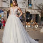 Tres Chich 23236 bruidsmode Apeldoorn prinses a-lijn Bruidsboetiek De Blauwe Hoeve tule
