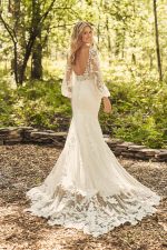 Bruidsboetiek de Blauwe Hoeve_bruidsmode Apeldoorn_fit n flare_mermaid_trouwjurk_boho_romantisch_Lillian West_66338