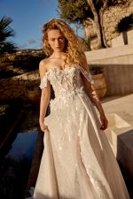 Bruidsboetiek de Blauwe Hoeve_bruidsmode Apeldoorn_a-lijn_prinses_trouwjurk_boho_romantisch_Lillian West_66370