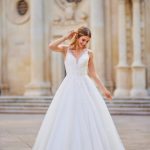 Trouwjurk-Tres-Chic-24212-bruidsboetiek-de-blauwe-hoeve alijn prinses bruidsmode